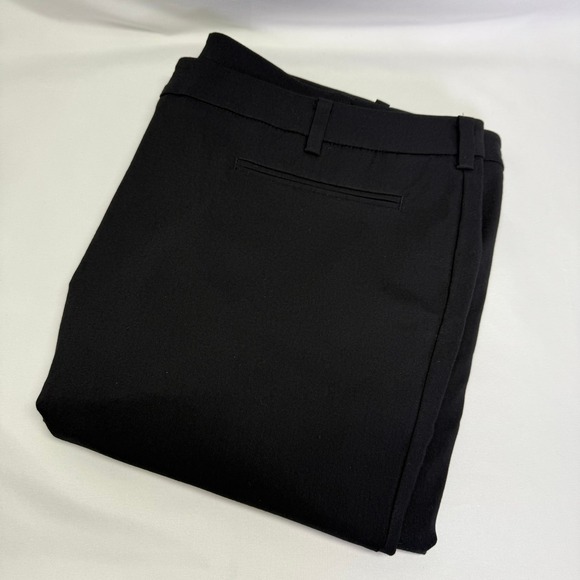New Lane Bryant Capri Pants Size 22 Black Stretch - Picture 1 of 6